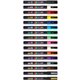 uni Posca PC-3M Paint Markers - Fine Marker Point - Multicolor Water Based, Pigment-based Ink - 16 / Pack