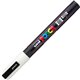 uni Posca PC-3M Paint Markers - Fine Marker Point - White Water Based, Pigment-based Ink - 6 / Pack