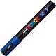 uni Posca PC-5M Paint Markers - Medium Marker Point - Blue Water Based, Pigment-based Ink - 6 / Pack