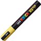 uni Posca PC-5M Paint Markers - Medium Marker Point - Yellow Water Based, Pigment-based Ink - 6 / Pack