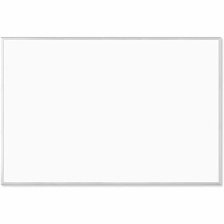 U Brands Magnetic Dry Erase Board - 47" (3.9 ft) Width x 70" (5.8 ft) Height - White Painted Steel Surface - Silver Aluminum Fra