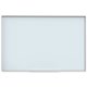 U Brands Frosted Glass Dry Erase Board - 23" (1.9 ft) Width x 35" (2.9 ft) Height - Frosted White Tempered Glass Surface - White