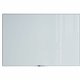 U Brands Glass Dry Erase Board - 47" (3.9 ft) Width x 70" (5.8 ft) Height - Frosted White Tempered Glass Surface - White Aluminu