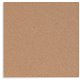 U Brands Cork Canvas Bulletin Board - 23" X 23" , Natural Cork Surface - Self-healing, Durable, Mounting System, Tackable, Frame