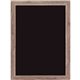 U Brands Decor Magnetic Chalkboard - 23" Width x 17" Height - Rustic Wood Frame - Horizontal/Vertical - 1 Each