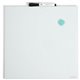 U Brands Magnetic Dry Erase Board - 14.7" Height x 14" Width - White Painted Steel Surface - Square - Horizontal/Vertical - 1 Ea