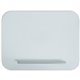 U Brands Magnetic White Glass Dry-Erase Board, 35" X 23" - 35" (3 ft) Width x 23" (2 ft) Height - White Glass Surface - Rectangl