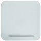 U Brands Magnetic White Glass Dry-Erase Board, 35" X 35" - 35" (3 ft) Width x 35" (3 ft) Height - White Tempered Glass Surface -