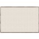 U Brands Linen Bulletin Board, 72" X 47" , Rustic Wood Frame - 72" Height x 47" Width - Tan Linen Surface - Self-healing, Durabl