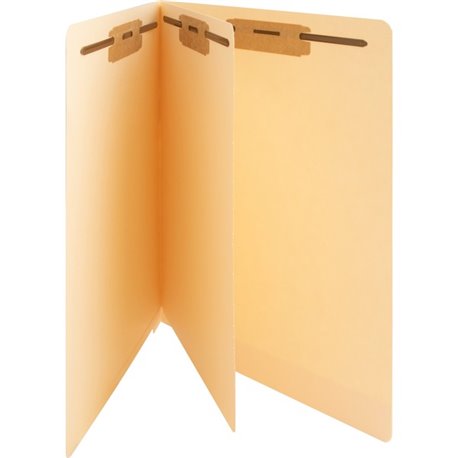 Business Source Letter Recycled Medical File Folder - 8 1/2" x 11" - 3/4" Expansion - 2" Fastener Capacity - End Tab Location - 