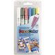 Uchida DecoColor Opaque Paint Markers - Extra Fine Marker Point - Multi Oil Based, Pigment-based Ink - 6 / Set