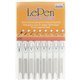 Marvy LePen Technical Drawing Pen Set - 0.08 mm, 0.5 mm, 0.1 mm, 0.05 mm, 0.03 mm, 1 mm, 0.3 mm Pen Point Size - Brush Pen Point