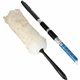 Unger Duster Telescoping Pole Kit - Lamb's Wool Bristle - 52" Overall Length - 1 Each - Cream