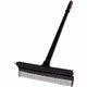 Unger Auto Squeegee Scrubber - 8" Blade - 18" Plastic Handle - Heavy Duty - Black - 1Each