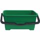 Unger Heavy-duty 6-gallon Pro Bucket - 6 gal - Handle, Heavy Duty, Ergonomic Design - 10.5" x 11.5" - Green - 1 Each