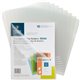 Business Source Letter File Sleeve - 8 1/2" x 11" - 20 Sheet Capacity - Clear - 10 / Pack