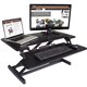 Victor High Rise Height Adjustable Compact Standing Desk with Keyboard Tray - 19" Height x 32.5" Width x 18" Depth - Standing De