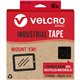 VELCRO Eco Collection Adhesive Backed Tape - 8 ft Length x 1.88" Width - 1 Each - Black