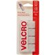 VELCRO 90073 General Purpose Sticky Back - 0.88" Length x 0.88" Width - For Tile, Multi Surface, Glass, Plastic, Metal - 12 / Pa