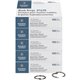 Business Source Standard Book Rings - 0.8" Diameter - Silver - 500 / Bundle