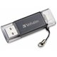 64GB Store 'n' Go Dual USB 3.0 Flash Drive for Apple Lightning Devices - Graphite - 64GB Graphite