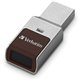 Verbatim Fingerprint Secure USB 3.0 Flash Drive - 32 GB - USB 3.0 - Silver - 256-bit AES - Lifetime Warranty - 1 Each