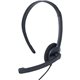 Verbatim Mono Headset with Microphone and In-Line Remote - Mono - Mini-phone (3.5mm) - Wired - 32 Ohm - 20 Hz - 20 kHz - Over-th