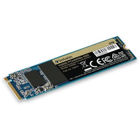 Verbatim Vi3000 2 TB Solid State Drive - M.2 2280 Internal - PCI Express NVMe (PCI Express NVMe 3.0 x4) - Notebook, Desktop PC D