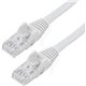 StarTech.com 3ft CAT6 Ethernet Cable - White Snagless Gigabit - 100W PoE UTP 650MHz Category 6 Patch Cord UL Certified Wiring/TI