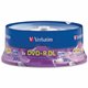 Verbatim 96542 DVD Recordable Media - DVD+R DL - 8x - 8.50 GB - 30 Pack Spindle - Silver - 120mm - Double-layer Layers - 4 Hour 