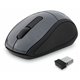 Verbatim Wireless Mini Travel Optical Mouse - Graphite - Radio Frequency - USB - 1600 dpi - Scroll Wheel