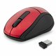 Verbatim Wireless Mini Travel Optical Mouse - Red - Radio Frequency - USB - 1600 dpi - Scroll Wheel