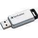 Verbatim Store 'n' Go Secure Pro USB 3.0 Drive - 16 GB - USB 3.0 - 100 MB/s Read Speed - 20 MB/s Write Speed - 256-bit AES - Lif