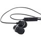 Verbatim Stereo Earphones with Microphone - Stereo - Mini-phone (3.5mm) - Wired - Earbud - Binaural - In-ear - Black