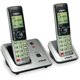 VTech CS6619-2 DECT 6.0 Cordless Phone - Black, Silver - Cordless - Corded - 1 x Phone Line - 2 x Handset - Speakerphone - Heari