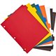 Business Source Plain Tab Color Polyethylene Index Dividers - Blank Tab(s) - 8 Tab(s)/Set - 8.5" Divider Width x 11" Divider Len