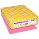 Neenah Astrobrights Paper - Letter - 8 1/2" x 11" - 65 lb Basis Weight - 250 / Pack - Acid-free, Lignin-free - Pulsar Pink