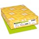 Astrobrights Color Paper - Green - Letter - 8 1/2" x 11" - 24 lb Basis Weight - Smooth - 500 / Ream - Acid-free, Lignin-free, Ch