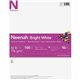 Neenah Bright White Cardstock - Letter - 8 1/2" x 11" - 65 lb Basis Weight - Smooth - 100 / Pack - Acid-free, Lignin-free - Brig