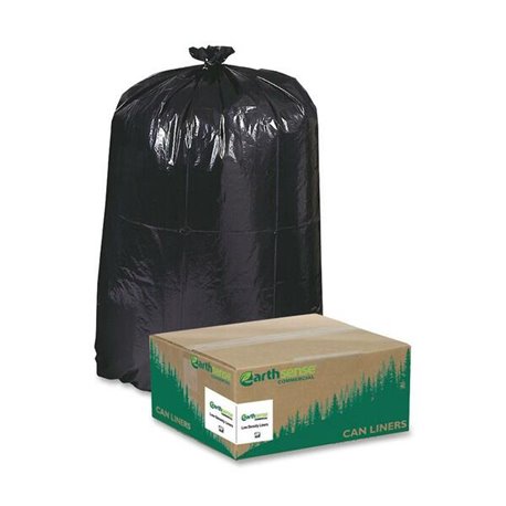 Berry Reclaim Heavy-Duty Recycled Can Liners - Large Size - 45 gal Capacity - 40" Width x 46" Length - 1.25 mil (32 Micron) Thic