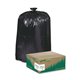 Earthsense Reclaim Heavy-Duty Recycled Can Liners - Extra Large Size - 60 gal Capacity - 38" Width x 58" Length - 1.25 mil (32 M