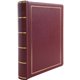 Wilson Jones Minute Book - 125 Sheet(s) - 28 lb - Sewn Bound - Letter - 8.50" x 11" Sheet Size - Red Cover - 1 Each