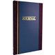 Wilson Jones S300 2-Column Journal - 300 Sheet(s) - 7.25" x 11.75" Sheet Size - 2 Columns per Sheet - Blue - White Sheet(s) - Bl