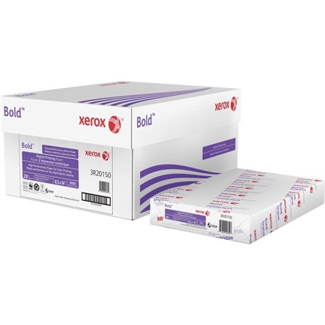 Xerox Bold Digital Printing Paper - White - 100 Brightness - 8 1/2" x 14" - 28 lb Basis Weight - 500 / Ream - White