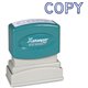 Xstamper COPY Title Stamp - Message Stamp - "COPY" - 0.50" Impression Width x 1.63" Impression Length - 100000 Impression(s) - B