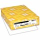 Neenah Index Paper - White - 94 Brightness - Letter - 8 1/2" x 11" - 90 lb Basis Weight - Smooth - 500 / Bundle - Durable, Acid-