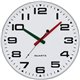 Victory Light Ultra-Slim Silent Wall Clock - Silver - Modern Style