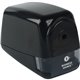 Business Source Electric Pencil Sharpener - Helical - AC Adapter Powered - 3.9" Height x 4.5" Width - Black - 1 Each