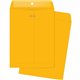 Business Source Kraft Envelopes - Clasp - 97 - 10" Width x 13" Length - 32 lb - Clasp - Kraft - 100 / Box - Brown Kraft