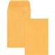 Business Source Small Coin Kraft Envelopes - Coin - 1 - 2 1/4" Width x 3 1/2" Length - 20 lb - Gummed - Kraft - 500 / Box - Brow